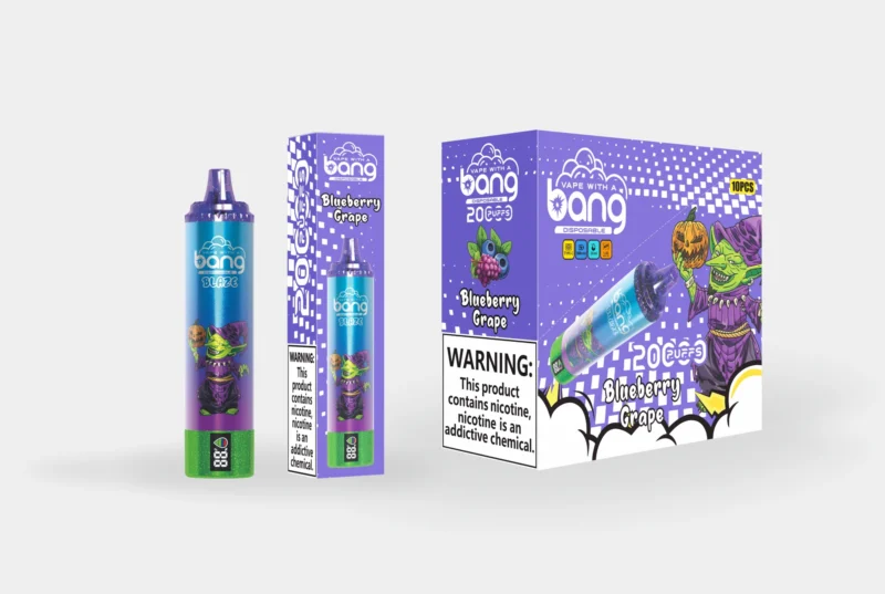 Bang disposable vapes with dual flavor options for European wholesalers