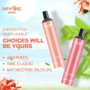 Wholesale MYDE King 4000 Puffs Disposable Vape Pen 10ml 5% Nicotine with Mesh Coil Factory Direct (1)