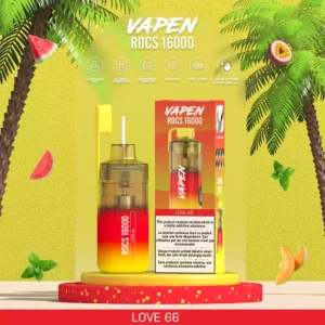 Bulk Wholesale Purchase of VAPEN ROCS 16000 Puffs Disposable Vape Rechargeable with 2% 5% Nicotine and Refillable Oil