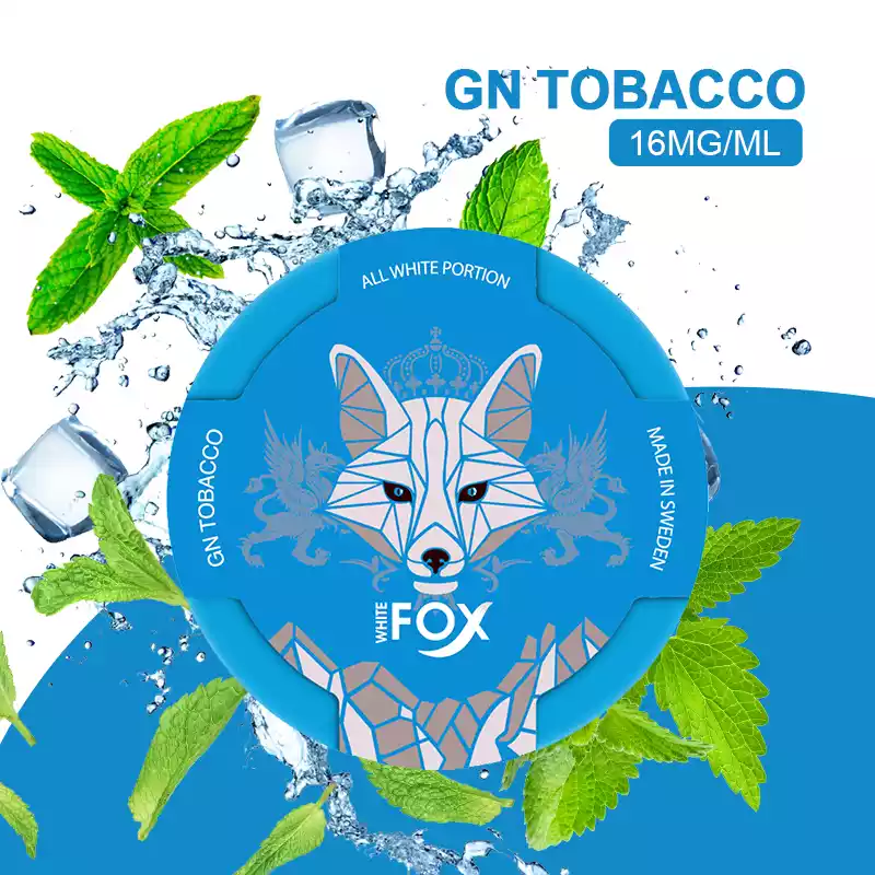 White FOX Nicotine Pouches Online Bulk Purchase 16MG Fresh Flavor Save 35% Original Wholesale